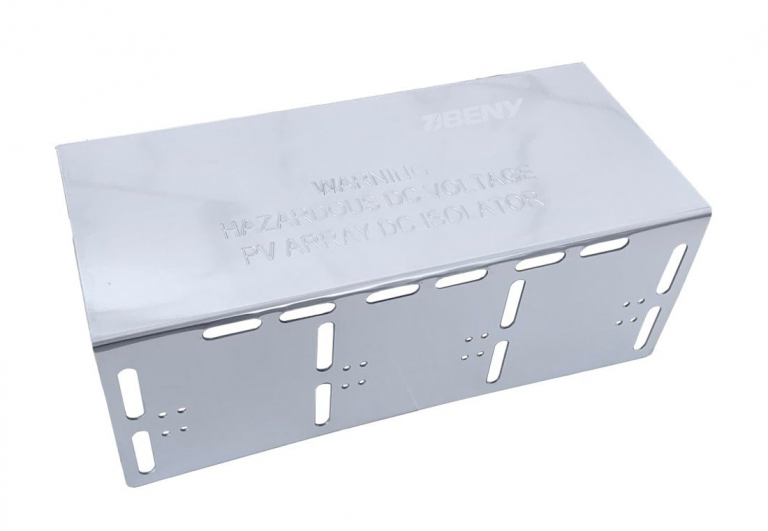 ALUMINIUM ALLOY PROTECTION COVER FOR DC ISOLATOR SWITCH