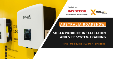 SolaX Product Installation and VPP System Training – Australia