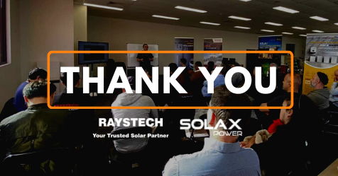 That’s a wrap on SolaX Australia Nationwide Roadshow 2022 That’s a wrap on SolaX Australia Nationwide Roadshow 2022